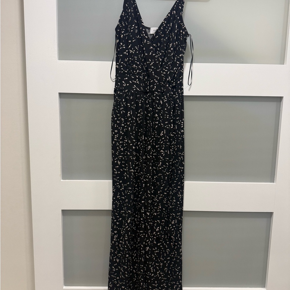 Elegant Black Floral jumpsuit